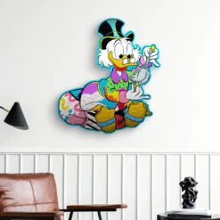 Shiny Coins 11 Shiny Coins -Artmind wandbild dagobert geld kunstwerk pop art 2