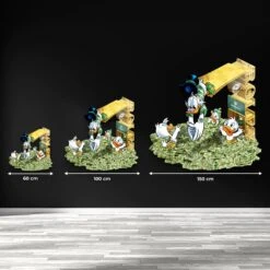 Swim In Wealth 15 Swim In Wealth -Artmind wandbild dagobert geld rolex tick trick track artmind