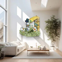 Swim In Wealth 13 Swim In Wealth -Artmind wandbild dagobert geld rolex tick trick track artmind 4