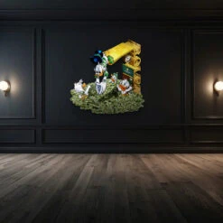 Swim In Wealth 14 Swim In Wealth -Artmind wandbild dagobert geld rolex tick trick track artmind 5