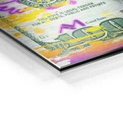 Royal King 20 Royal King -Artmind wandbild dagobert geldschein detail brushed