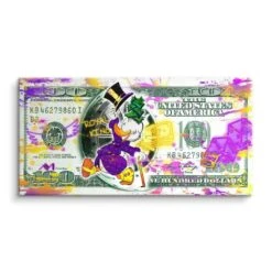 Royal King 15 Royal King -Artmind wandbild dagobert geldschein leinwand