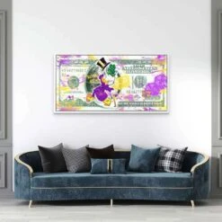 Royal King 17 Royal King -Artmind wandbild dagobert geldschein 20