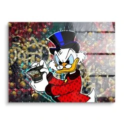 Bitcoin Art 15 Bitcoin Art -Artmind wandbild dagobert mit geldscheinen acryl