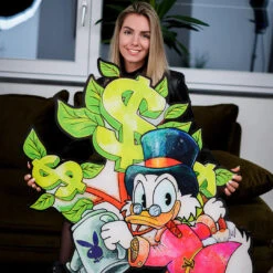 Money Tree 10 Money Tree -Artmind wandbild dagobert money cash artwork artmind 2