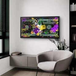 Royal King - Black Edition 19 Royal King - Black Edition -Artmind wandbild dagobert schwarzer dollar king artmindwebp 4