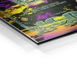 Royal King - Black Edition 22 Royal King - Black Edition -Artmind wandbild dagobert schwarzer dollar king detail brushed