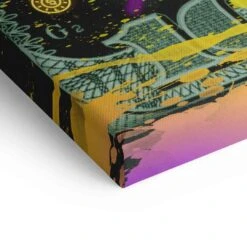 Royal King - Black Edition 21 Royal King - Black Edition -Artmind wandbild dagobert schwarzer dollar king detail leinwand