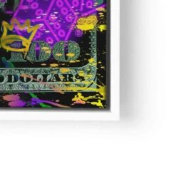 Royal King - Black Edition 24 Royal King - Black Edition -Artmind wandbild dagobert schwarzer dollar king lwrw