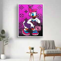 Cute Shopping 17 Cute Shopping -Artmind wandbild daisy shopping kunstwerk artmind 17