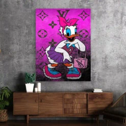 Cute Shopping 18 Cute Shopping -Artmind wandbild daisy shopping kunstwerk artmind 2