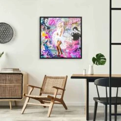 Party Time -Artmind wandbild dancing marilyn colorful von artmind 14
