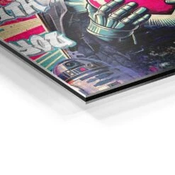 May The Love 18 May The Love -Artmind wandbild darth vader pop art kunstwerk love detail brushed