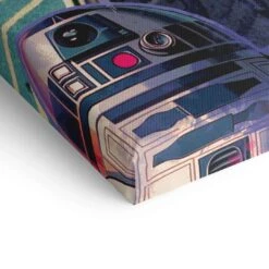 May The Love 17 May The Love -Artmind wandbild darth vader pop art kunstwerk love detail leinwand