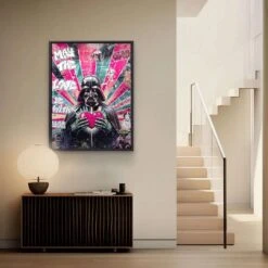 May The Love 15 May The Love -Artmind wandbild darth vader pop art kunstwerk love 19