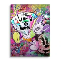 Time For Diamonds 16 Time For Diamonds -Artmind wandbild diamond micky von artmind brushed