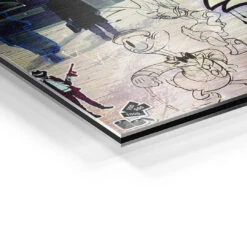 Crime Partners 20 Crime Partners -Artmind wandbild donald daisy crime partner retro artwork detail brushed