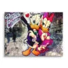 Crime Partners -Artmind wandbild donald daisy crime partner retro artwork leinwand