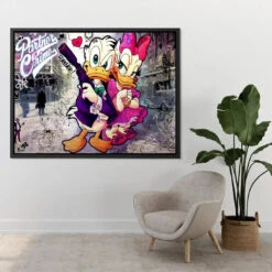 Crime Partners 18 Crime Partners -Artmind wandbild donald daisy crime partner retro artwork 13