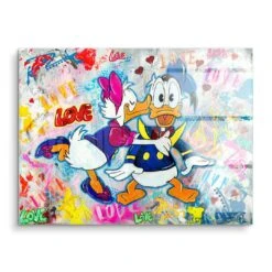 Big Love 15 Big Love -Artmind wandbild donald dasy love artmind comic artwork acryl