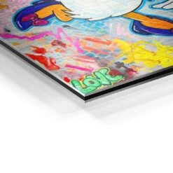 Big Love 21 Big Love -Artmind wandbild donald dasy love artmind comic artwork detail brushed