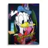 Happiness 2 Happiness -Artmind wandbild donald duck happiness brushed