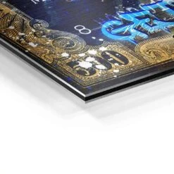 Getting Rich Is Easy 24 Getting Rich Is Easy -Artmind wandbild donald rich von artmind detail brushed