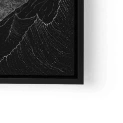 Better Off Without 24 Better Off Without -Artmind wandbild dot painting mond lwrs