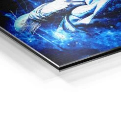 Blue Power 22 Blue Power -Artmind wandbild dragonball blau detail brushed