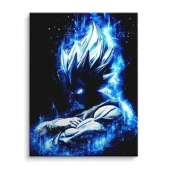 Blue Power 16 Blue Power -Artmind wandbild dragonball blau leinwand