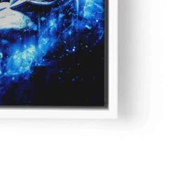 Blue Power 25 Blue Power -Artmind wandbild dragonball blau lwrw