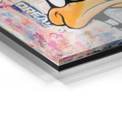 Confused 19 Confused -Artmind wandbild duck kunst kaufen bei artmind detail acryl