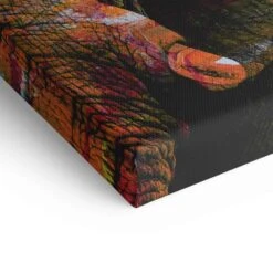 Powerful Elephant 21 Powerful Elephant -Artmind wandbild elefant detail leinwand