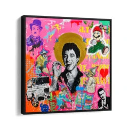 The Insider 16 The Insider -Artmind wandbild elvis kunst kaufen bei artmind schattenfugenrahmen