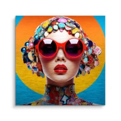 Fashion Pop 16 Fashion Pop -Artmind wandbild fashion pop kunst kaufen bei artmind brushed