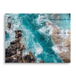 Ocean Rocks 16 Ocean Rocks -Artmind wandbild felsen im meer acryl