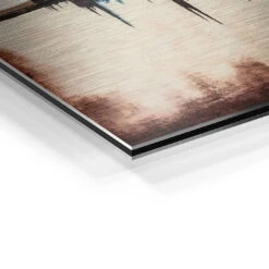 Flatline 20 Flatline -Artmind wandbild flatline kunst kaufen bei artmind detail brushed