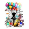 Take Off 1 Take Off -Artmind wandbild flying girl luftballon artmind 4