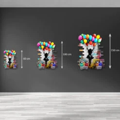 Take Off 13 Take Off -Artmind wandbild flying girl luftballon artmind 6