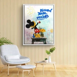 Dreams To 18 Dreams To -Artmind wandbild follow kunst kaufen bei artmind 18