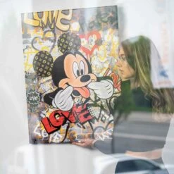 Cheerful 18 Cheerful -Artmind wandbild freche micky maus 25