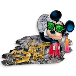 Shining King - Sylt 8 Shining King - Sylt -Artmind wandbild freiform artmind micky sylt king 1