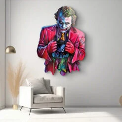 Winner Smile 14 Winner Smile -Artmind wandbild freiform joker kunstwerk by artmind 3