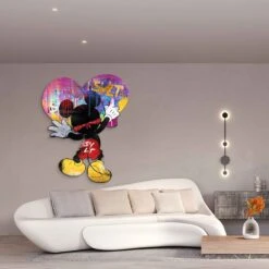 Graffiti Love - Sylt 10 Graffiti Love - Sylt -Artmind wandbild freiform micky sylt graffiti artmind 4