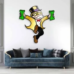 Jumping Cash 17 Jumping Cash -Artmind wandbild freiform monopoly man cash jump 1 453a397e 83a3 4c03 beaf 7f5fb18d0bcc
