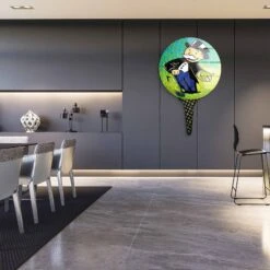 Your Turn 13 Your Turn -Artmind wandbild freiform monopoly mann spielt golf brushed 7