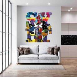 Real Love - Sylt 13 Real Love - Sylt -Artmind wandbild freiform sylt micky mini love artmind artwork 1
