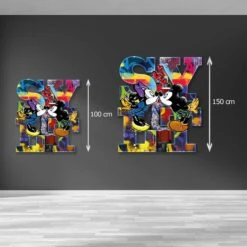 Real Love - Sylt 15 Real Love - Sylt -Artmind wandbild freiform sylt micky mini love artmind artwork 3