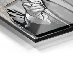 Fuxx Yourself 20 Fuxx Yourself -Artmind wandbild fuck yourself coco karl lagerfeld kunstwerk artmind detail acryl