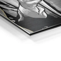 Fuxx Yourself 21 Fuxx Yourself -Artmind wandbild fuck yourself coco karl lagerfeld kunstwerk artmind detail brushed